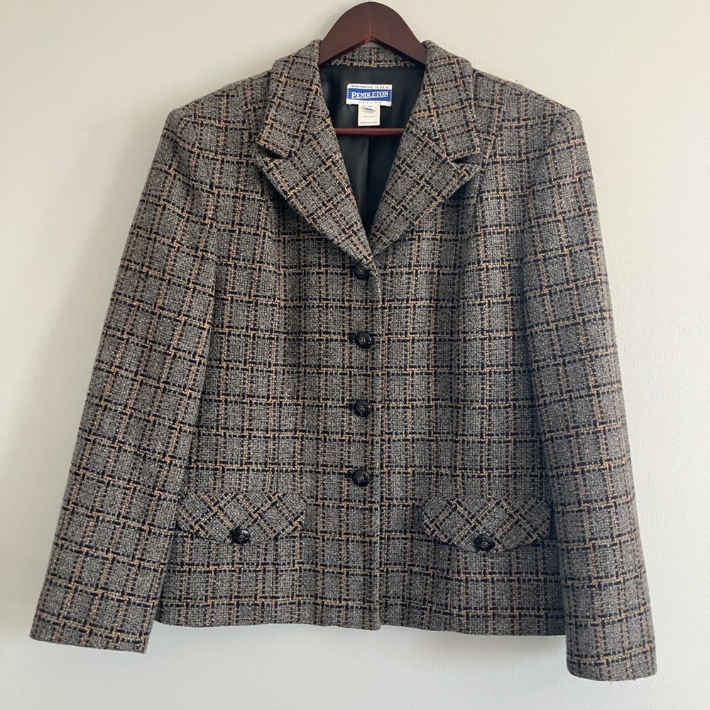 Pendleton Wool Blazer - image 1